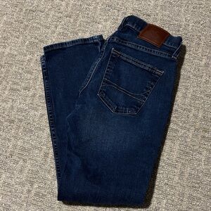 Hollister Dark Blue Slim Straight Jeans